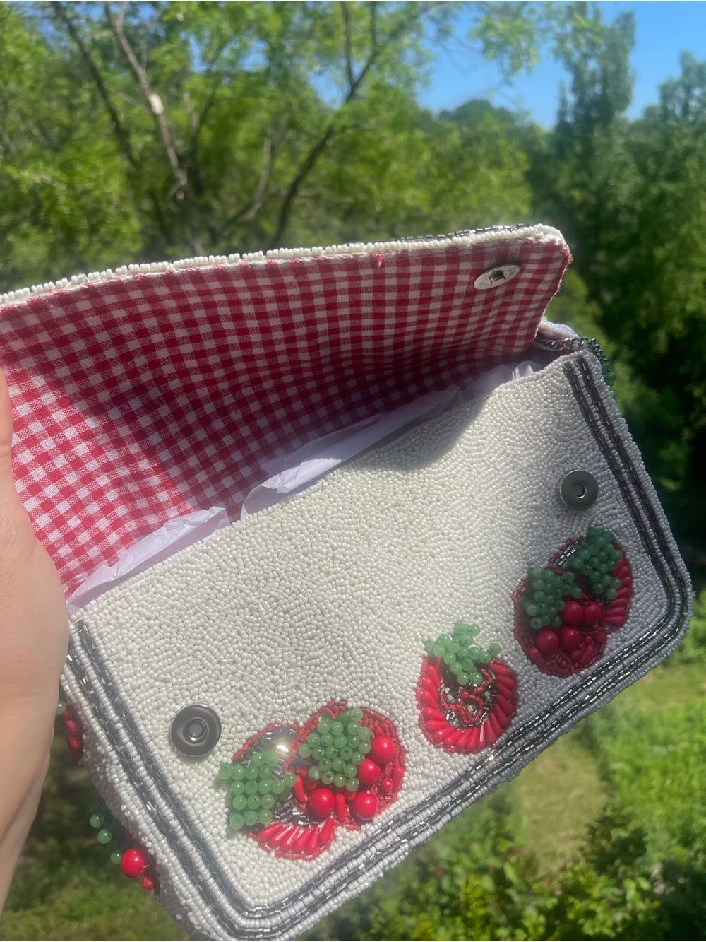 Viral Beaded Bag - Tomatoes - HOT TikTok Trend - rare find - Picture 5 of 5